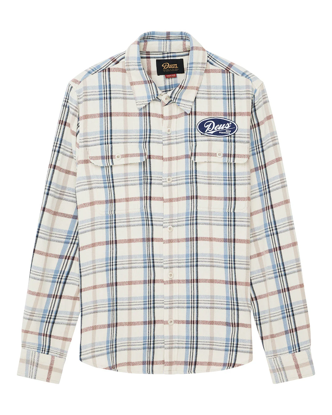 Vacay Check Shirt - Natural Check - Image 3