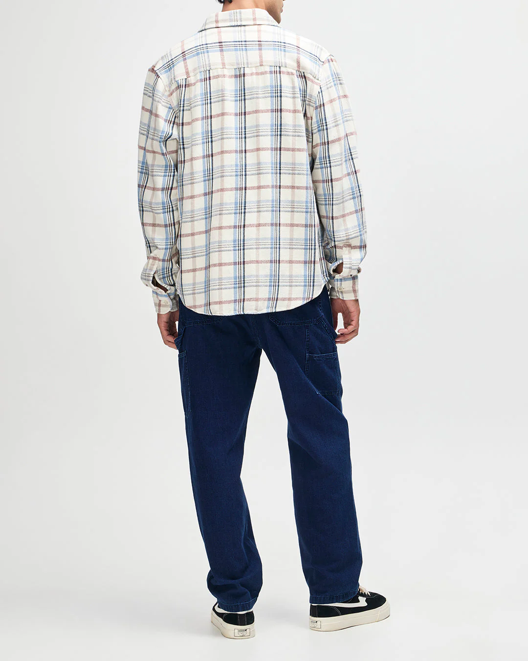 Vacay Check Shirt - Natural Check - Image 7