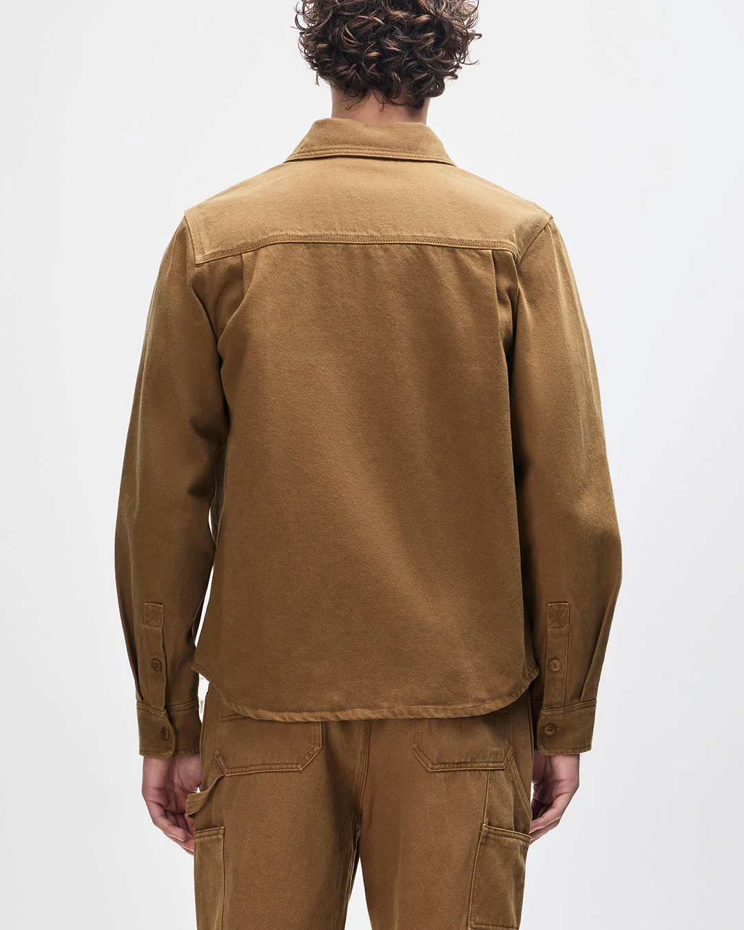 Vacay Overdye Shirt - Bronze Brown - Image 2