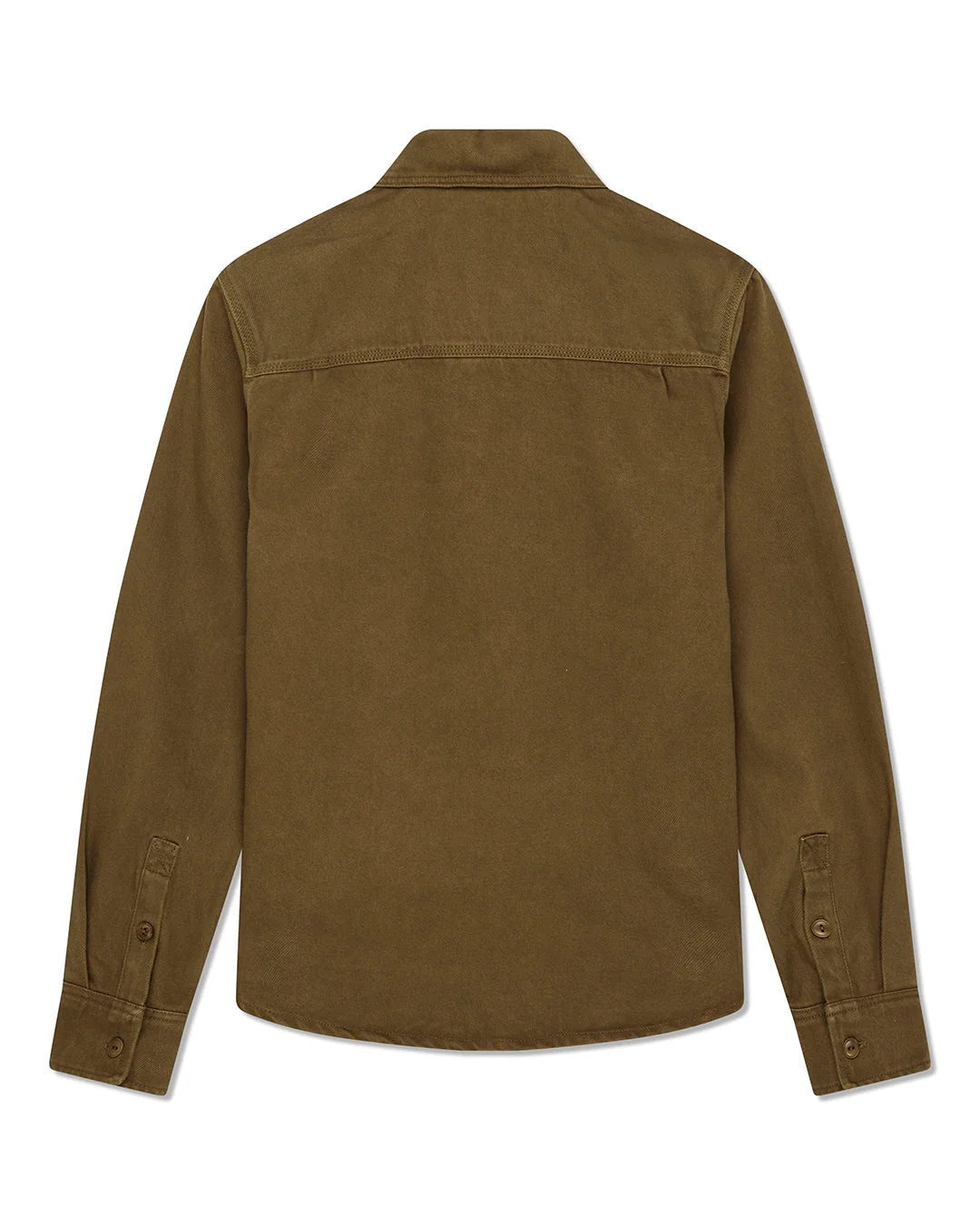 Vacay Overdye Shirt - Bronze Brown - Image 4