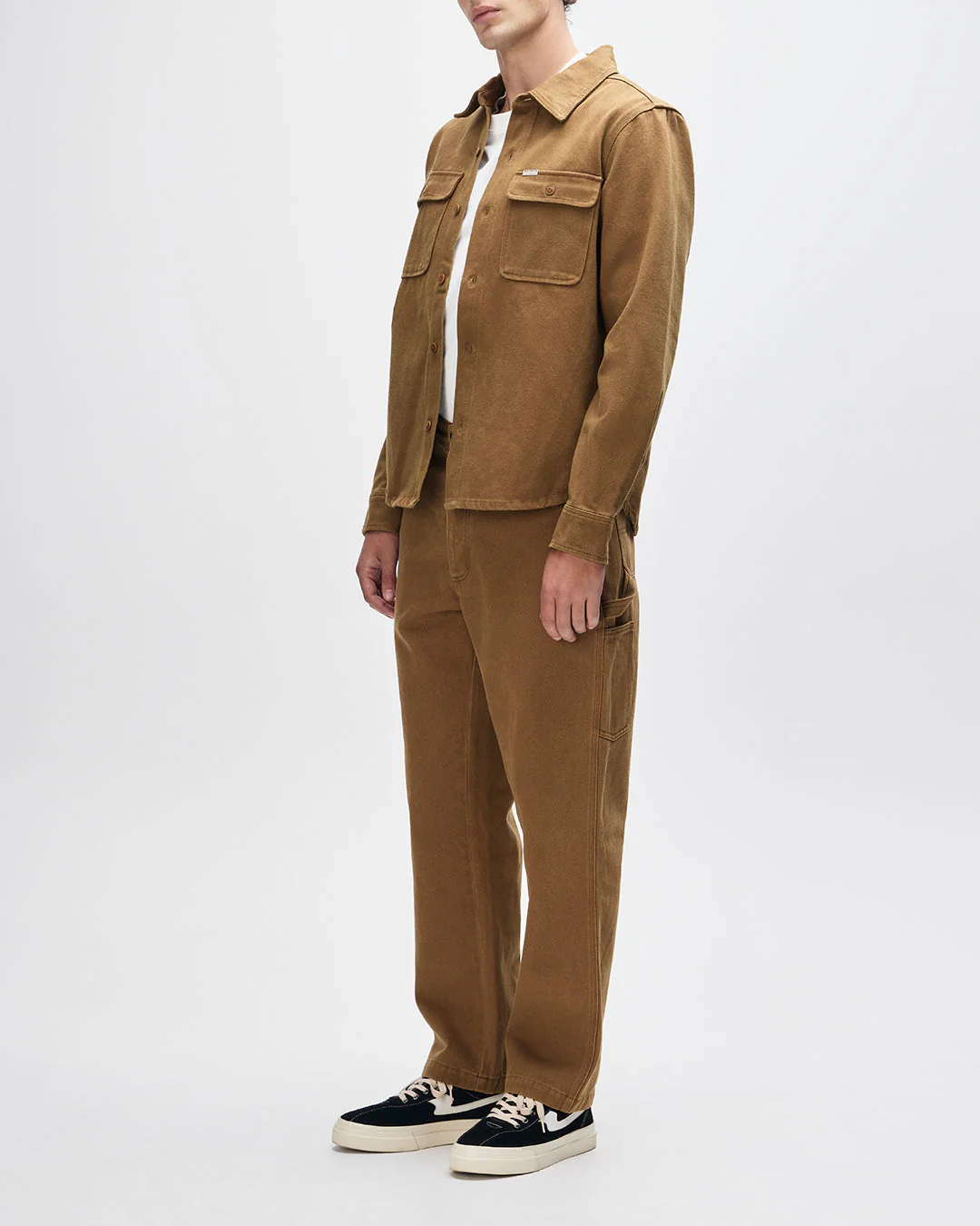 Vacay Overdye Shirt - Bronze Brown - Image 6