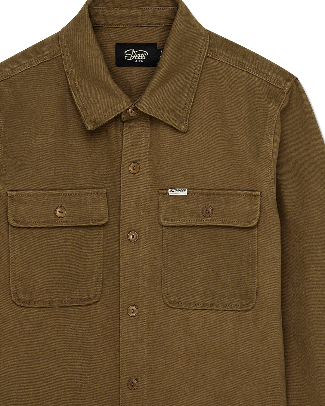 Vacay Overdye Shirt - Bronze Brown - Image 8