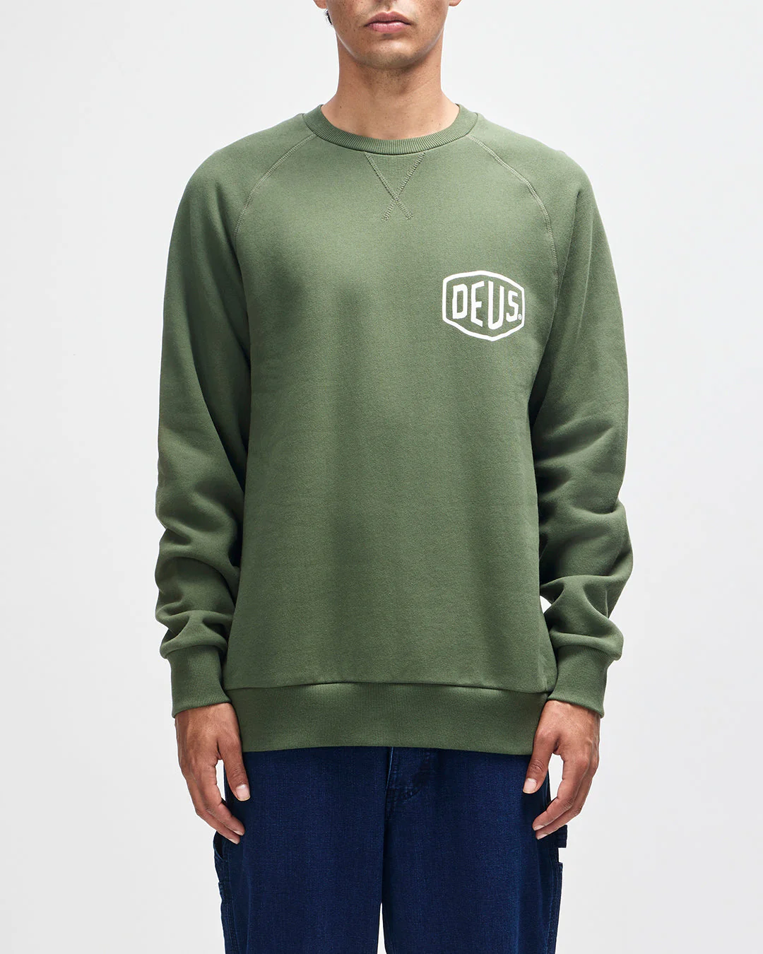 Venice Address Crew - Pine Green