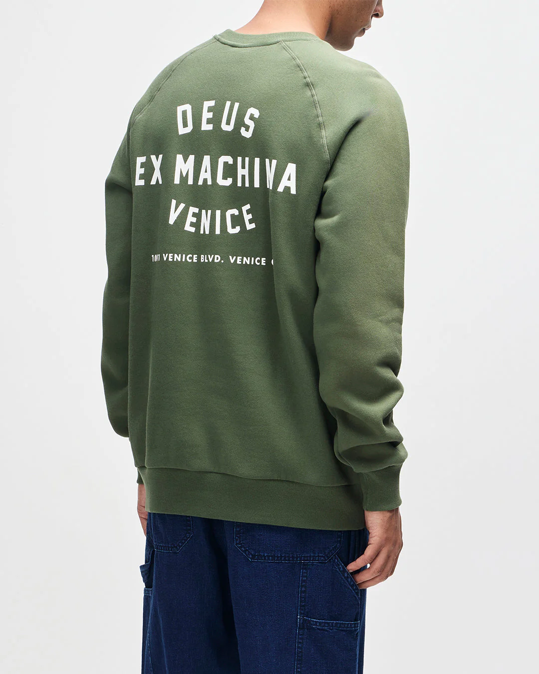 Venice Address Crew - Pine Green - Image 2