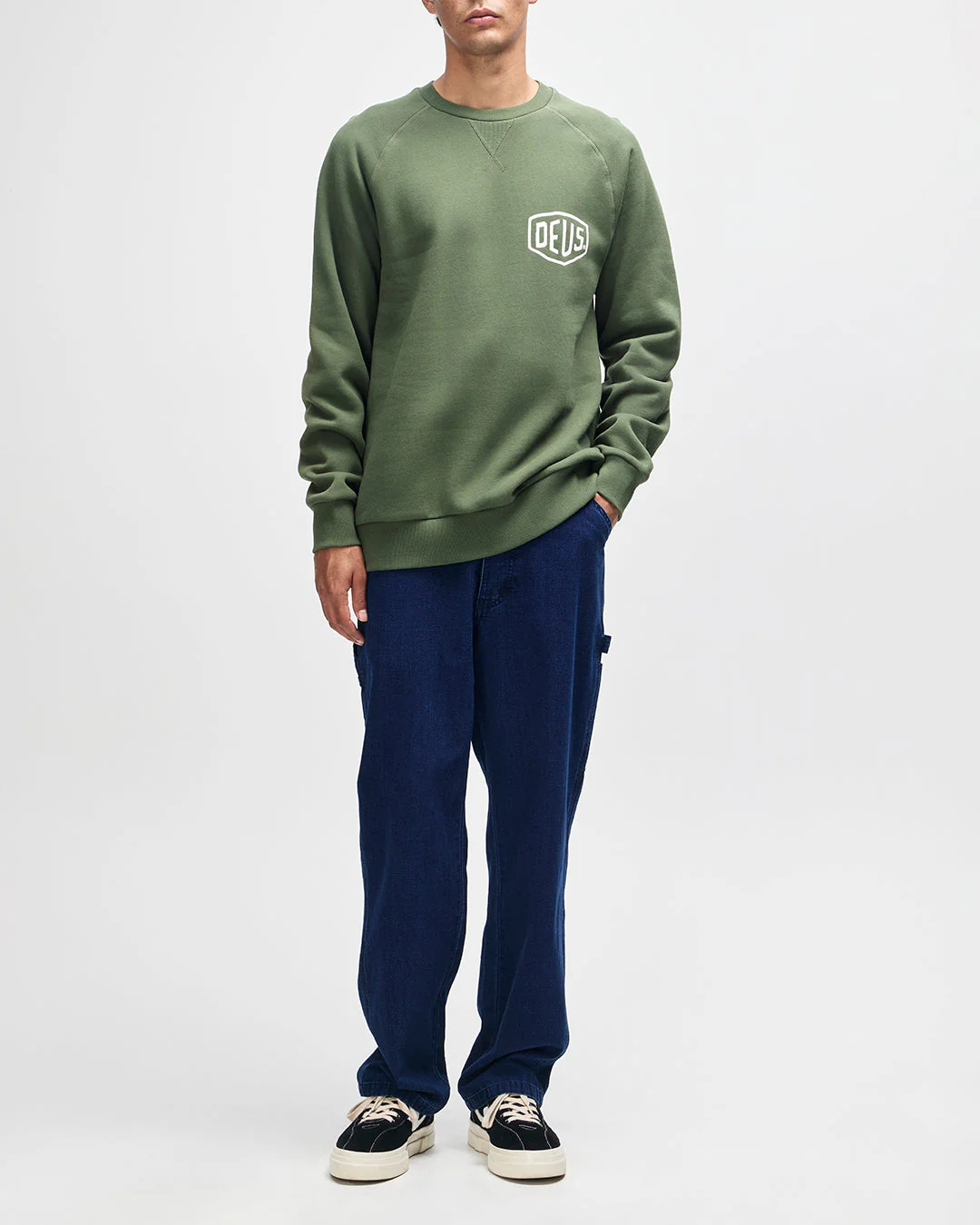 Venice Address Crew - Pine Green - Image 3