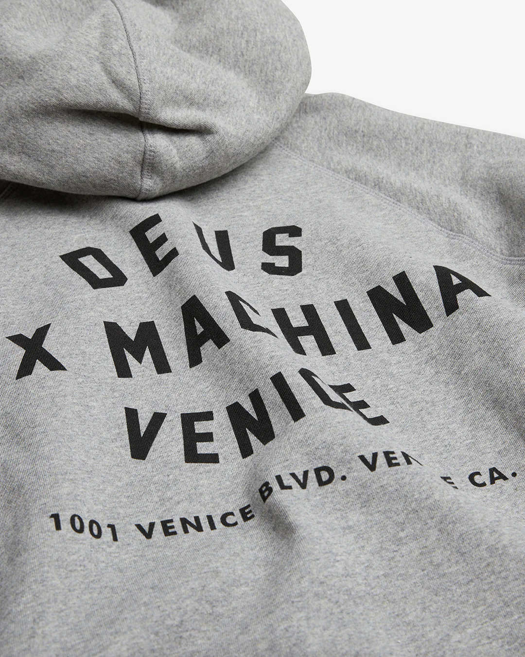 Venice Address Hoodie - Grey Marle - Image 8
