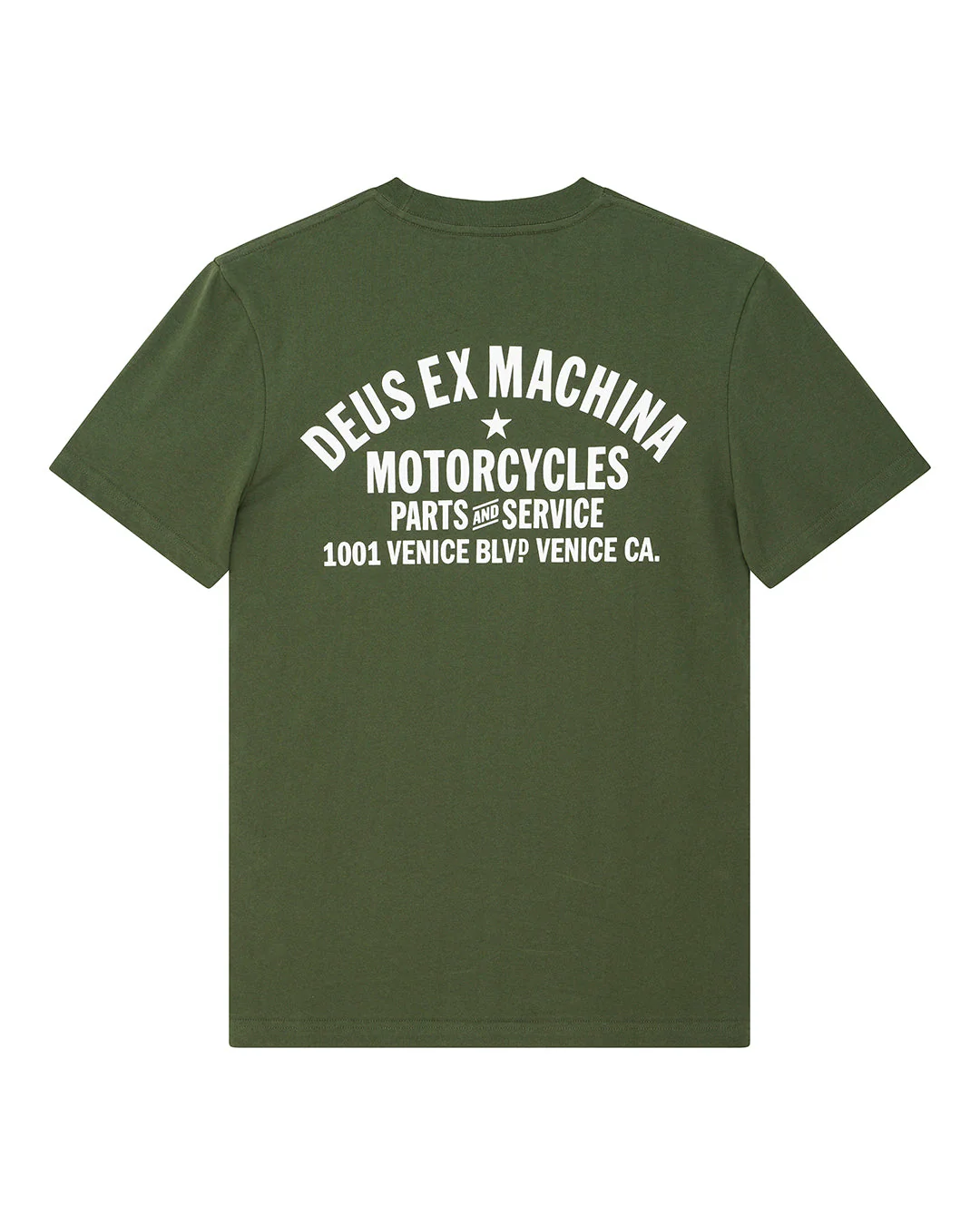 Venice Address Tee - Pine Green - Image 4
