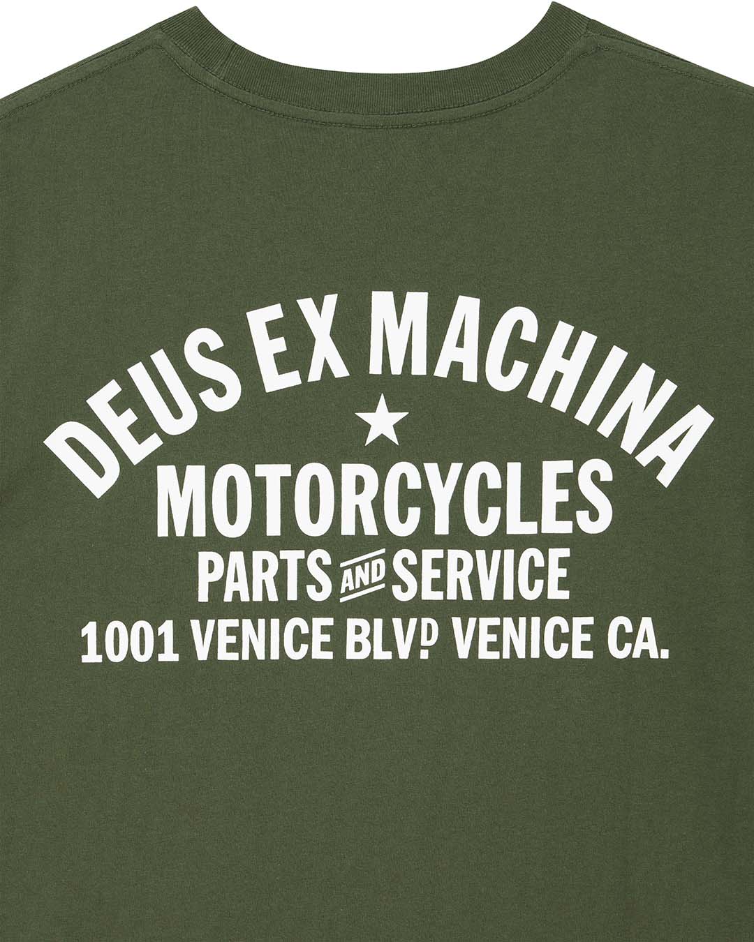 Venice Address Tee - Pine Green - Image 8