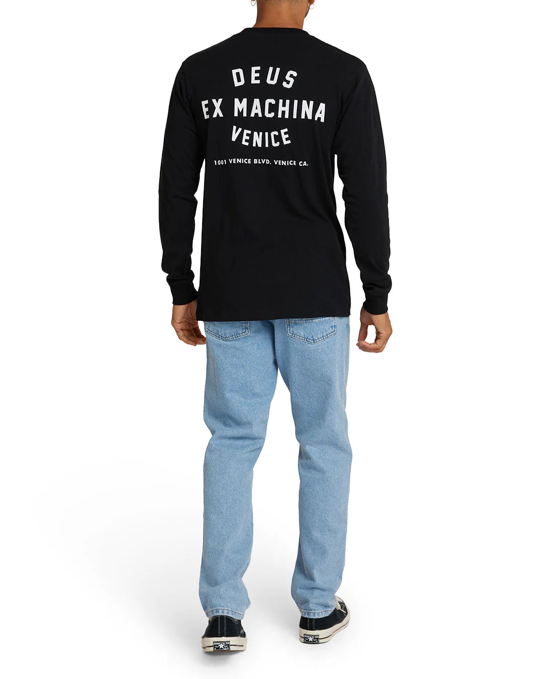 Venice Long Sleeve Tee - Black - Image 2