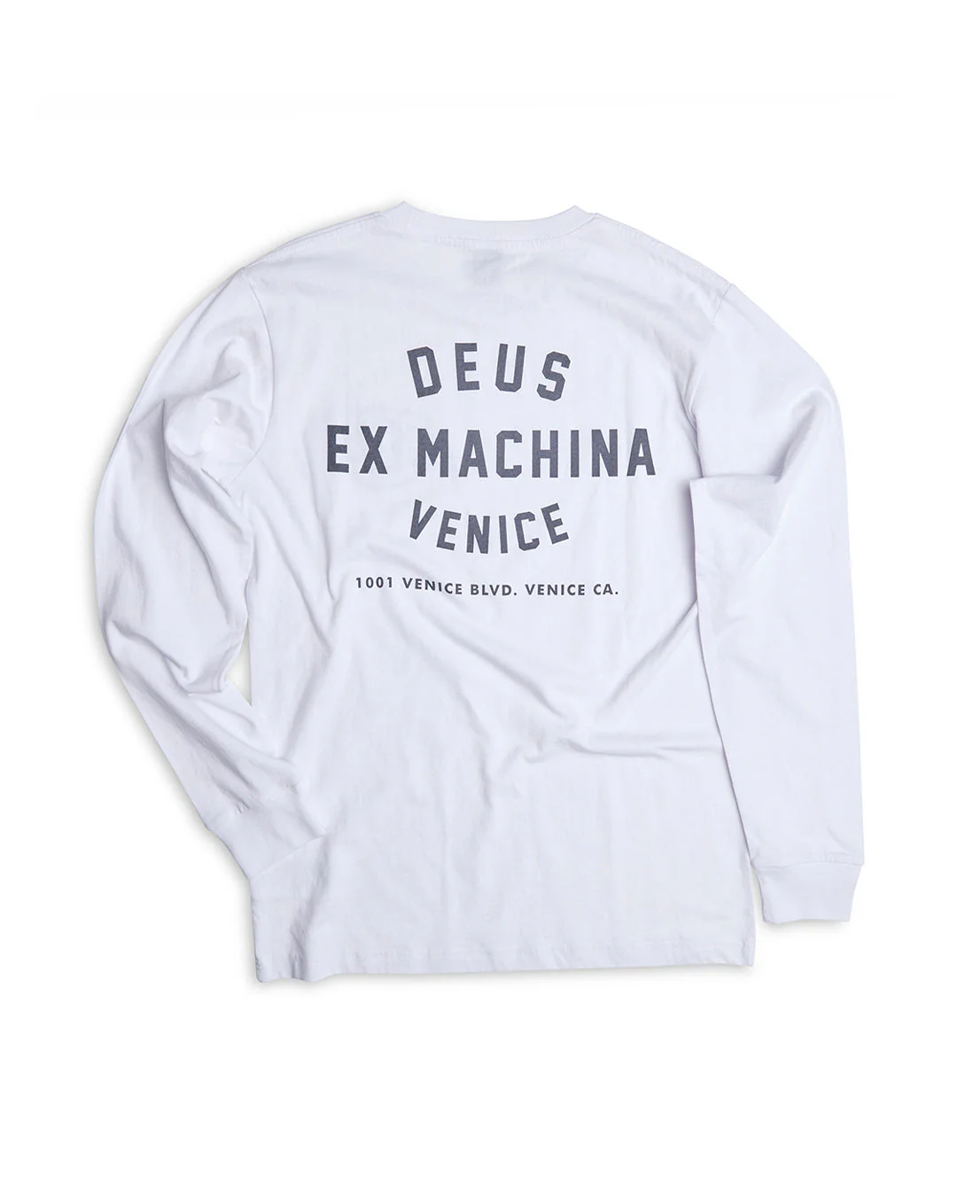 Venice Long Sleeve Tee - White - Image 6