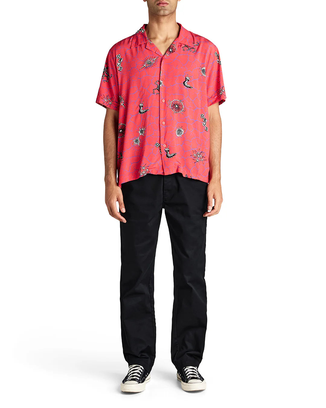 Vibrant Virus Shirt - Strawberry - Image 3