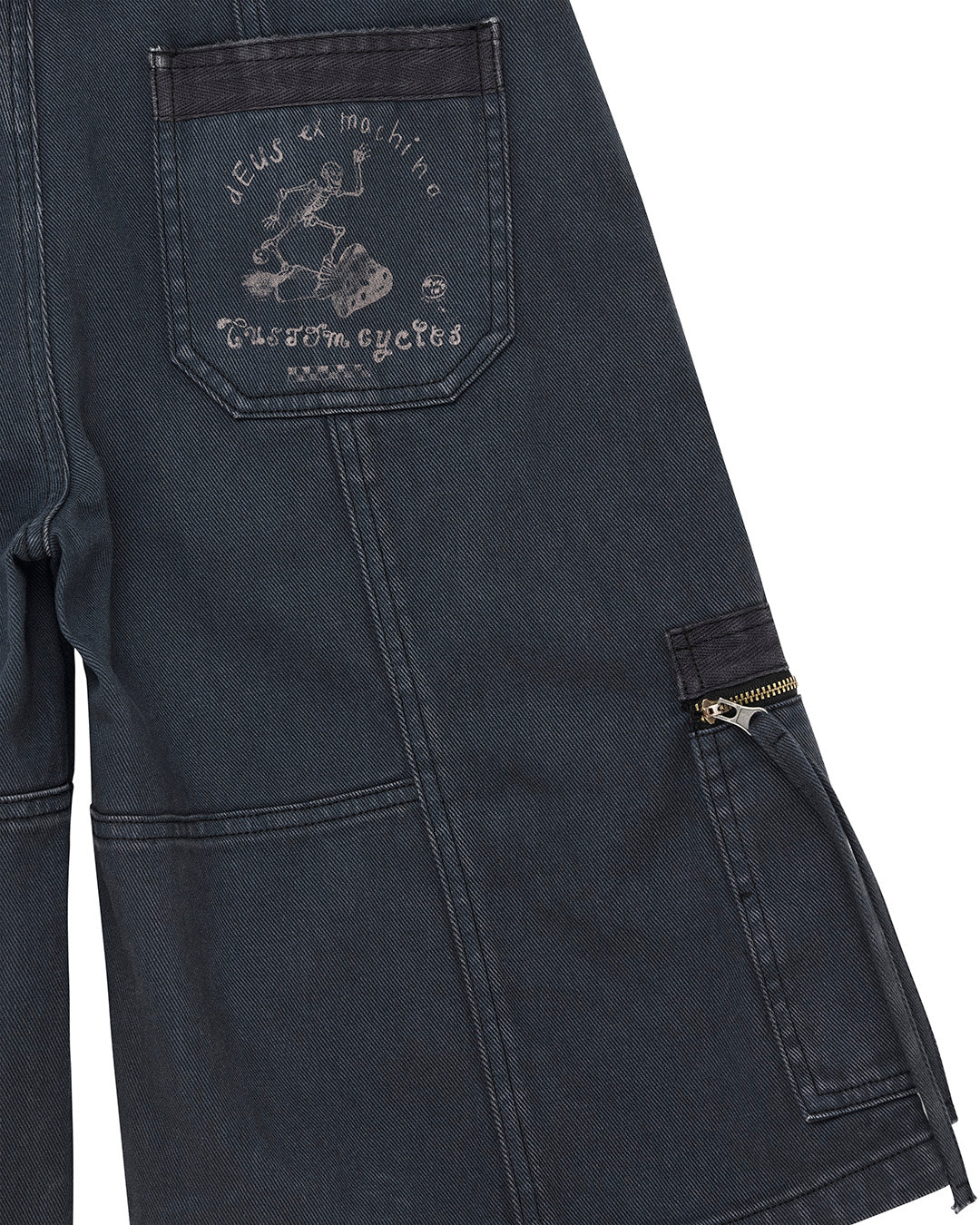 W. Cargo Shorts - Navy - Image 4