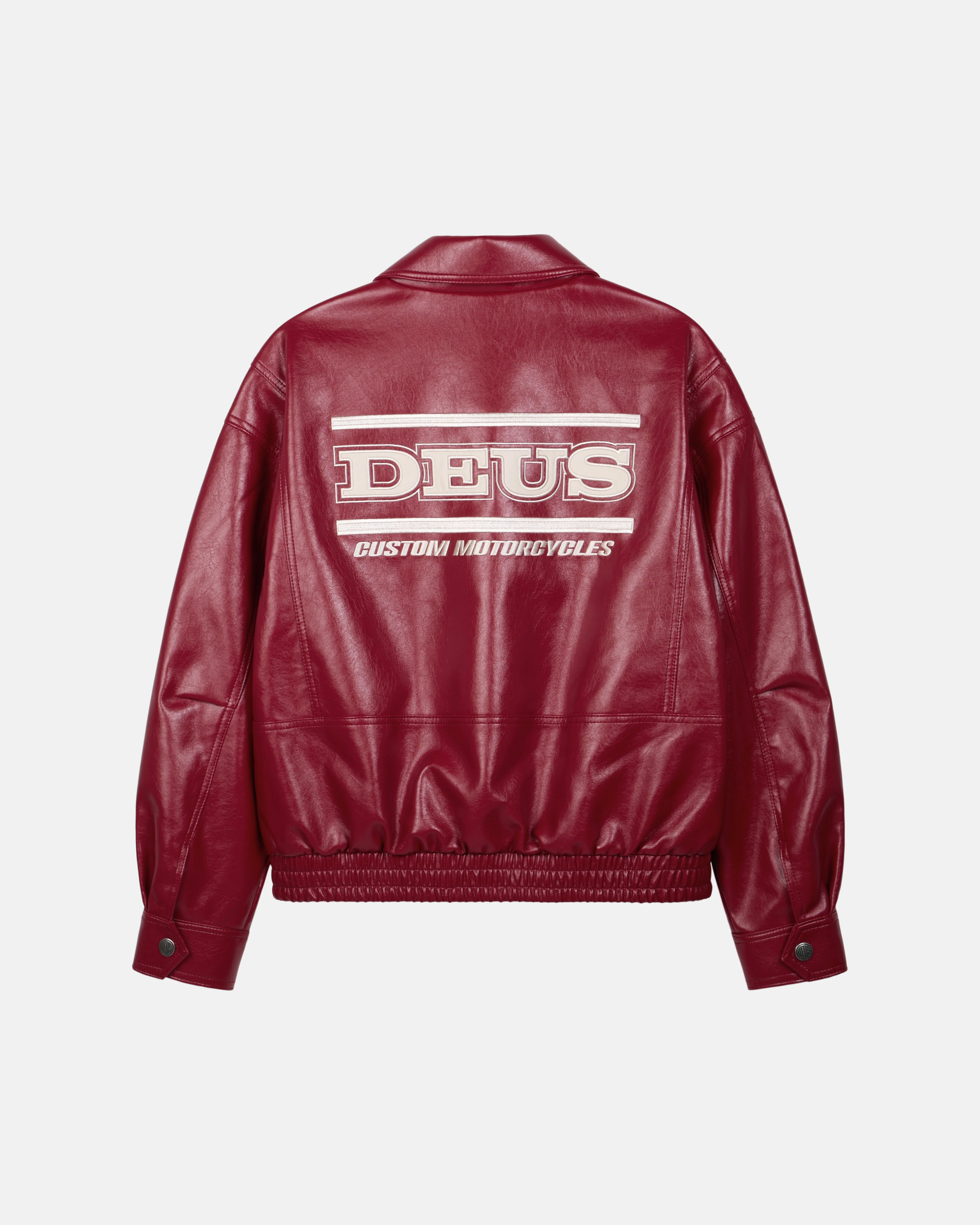 W. Enduro Leather Jacket - Red - Image 2