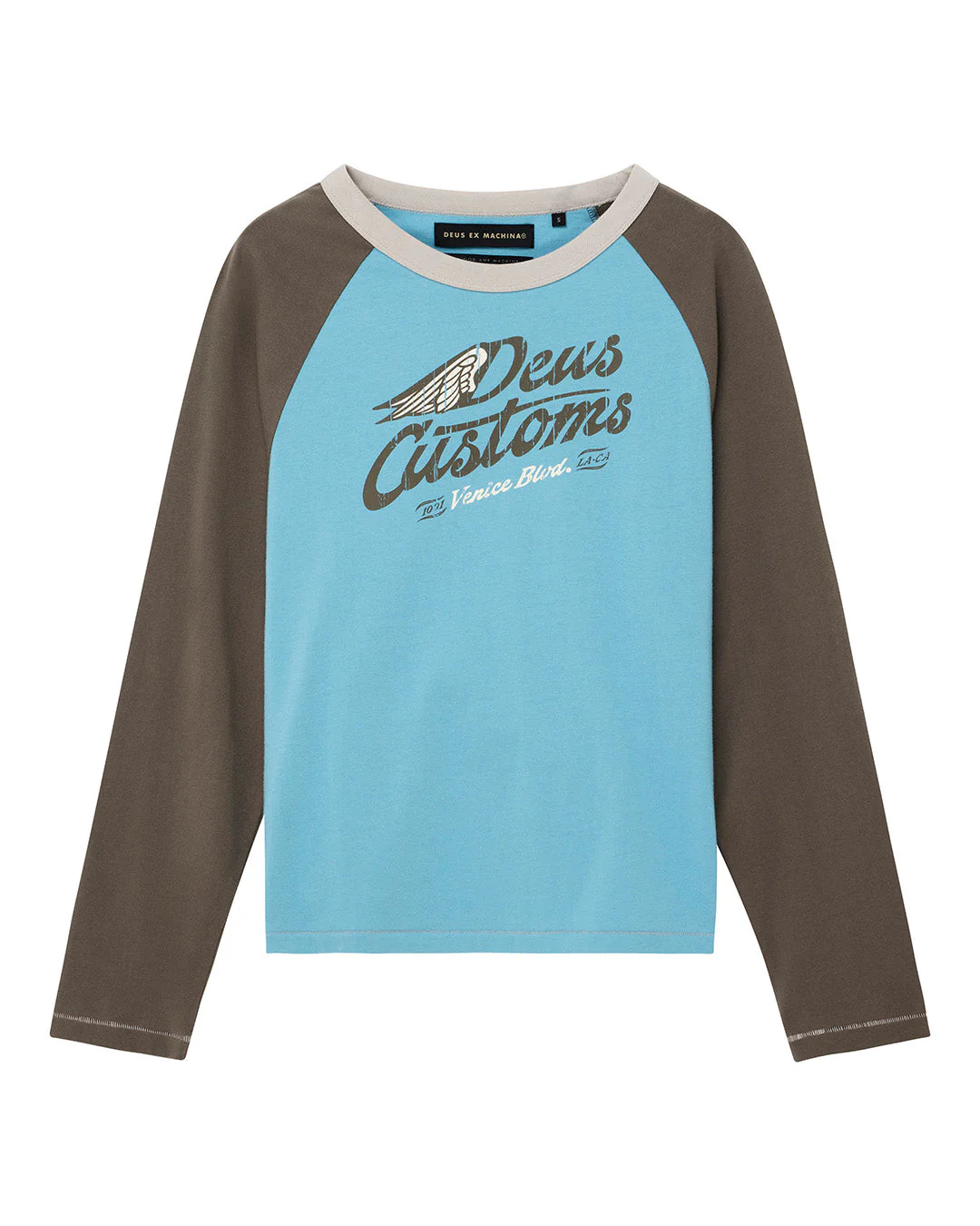 W. Winglet Ls Tee - Sky Blue