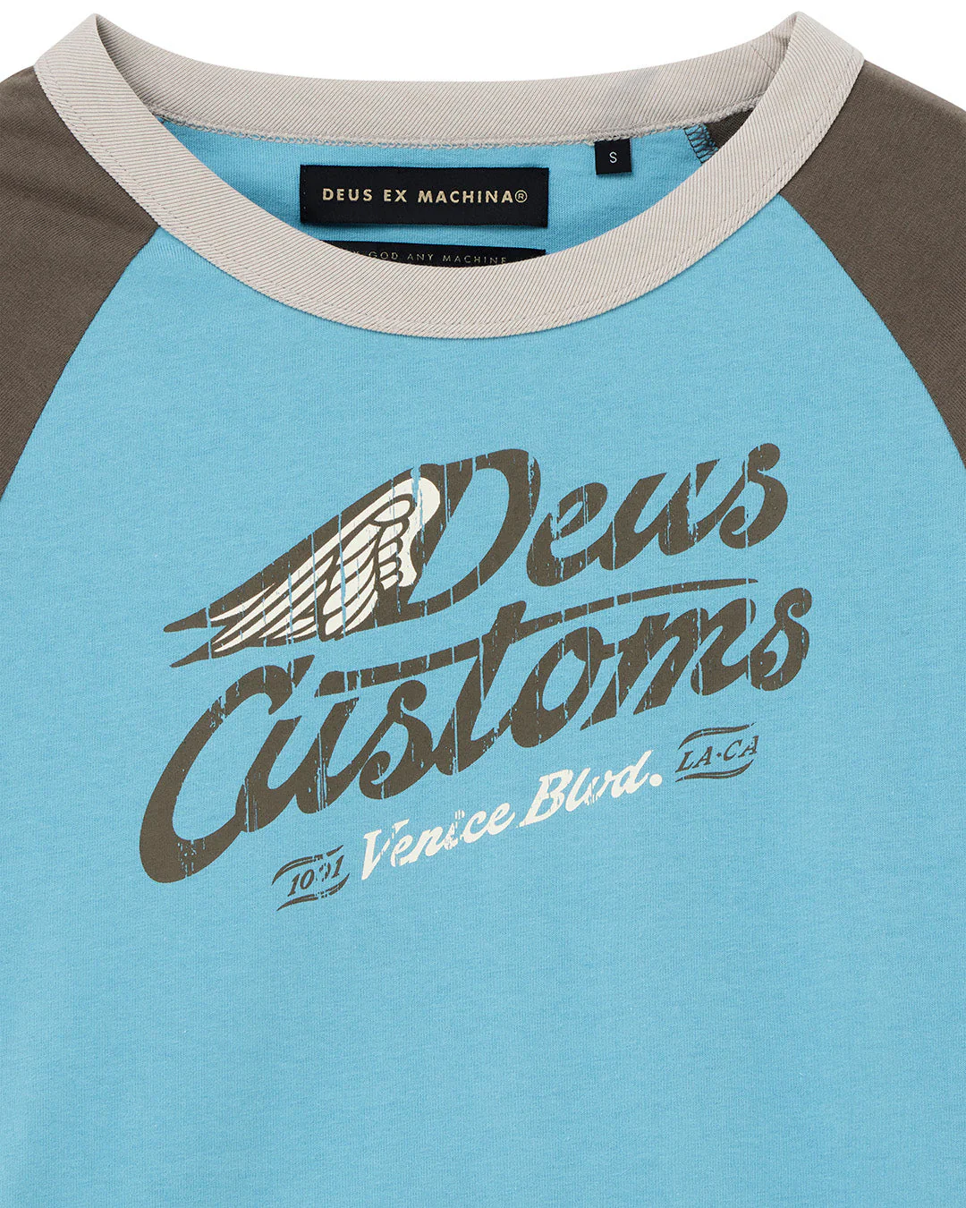 W. Winglet Ls Tee - Sky Blue - Image 3