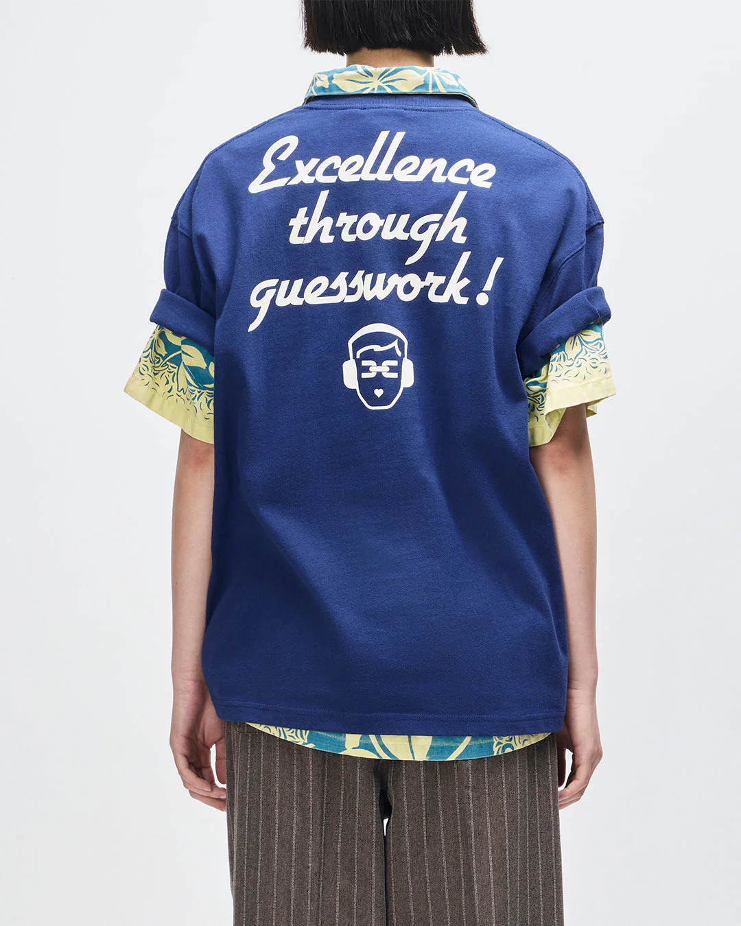 Working Towards Tee - Limoges Blue - Image 6
