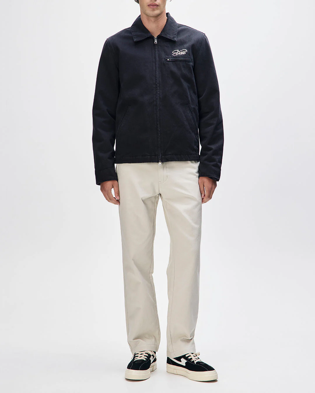 Workwear Overdye Jacket - Anthracite - Image 5