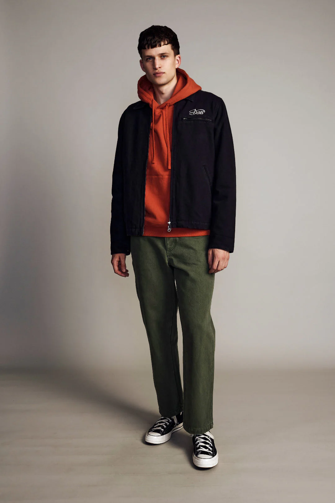 Workwear Overdye Jacket - Anthracite - Image 6